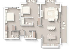 2 bedroom apartment